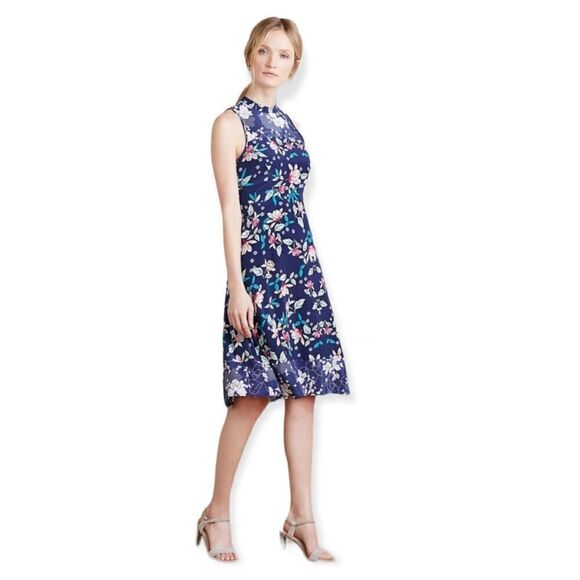 Yumi Kim Calso Silk Floral Midi Dress - Picture 1 of 12